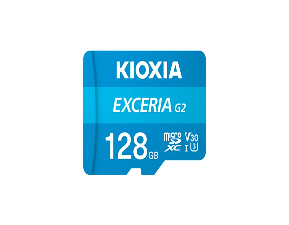 KIOXIA EXCERIA G2 128GB microSDXC UHS-I V30 100MB/s Okuma
