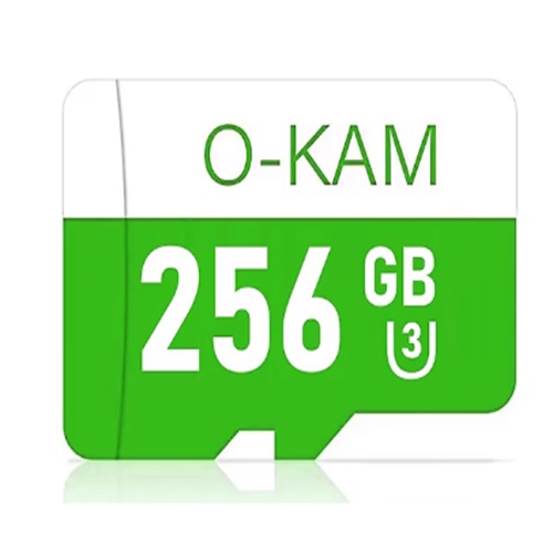 O-KAM 256GB Class 10 microSD-XC 100MB/s Okuma