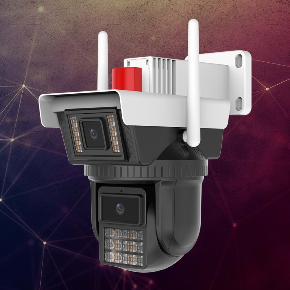 O-KAM 3040 6MP Wi-fi 2 Lens Alert PTZ